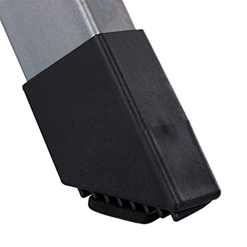 Escabeau pliable 2 marches échelle peu encombrante marchepied fer gris