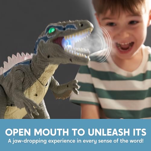 Jouet dinosaure télécommandé T-Rex réaliste pour enfant - 4