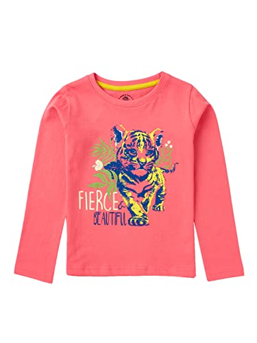 Image of Cub McPaws Girls Pack of 3 T-Shirts | Full Sleeves | 100% Cotton | 4 to 12 Years | Brilliant Basics Range