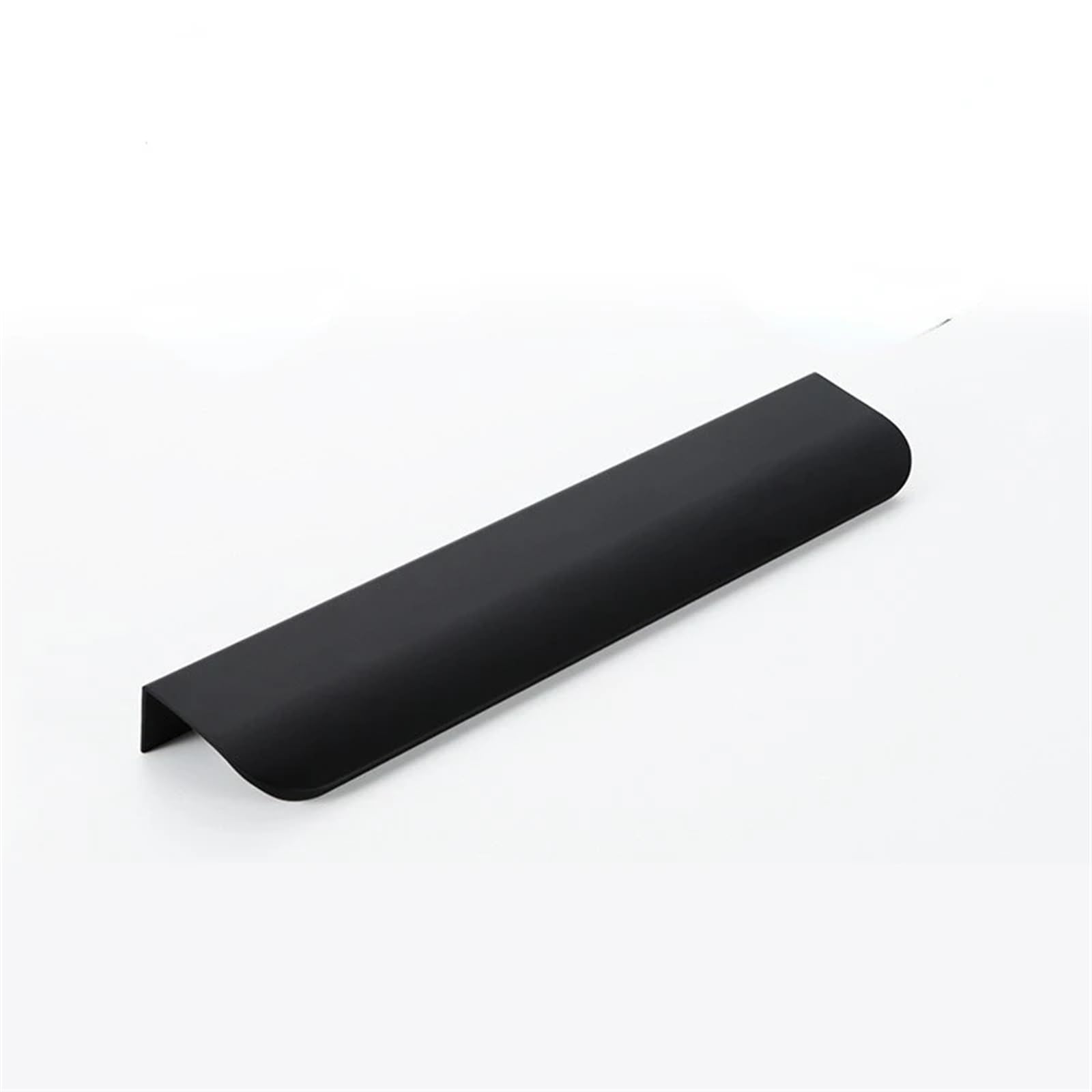 Ytbhshxz Black Drawer Handles， Hidden Handles Long Kitchen Cabinet Pulls Drawer Aluminum Alloy Furniture Cupboard Wardrobe(,200Mm)