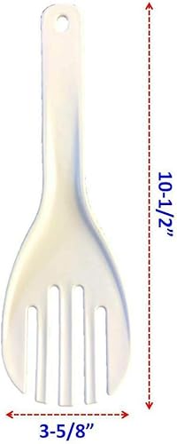 Cuchara de espátula de paleta de arroz de plástico grande, 10-12" de largo, 1 PC por caja, Taiwán