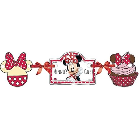 Disney Minnie Mouse Café Party Banner 1.1m Cover