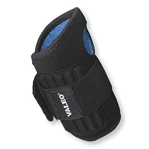 Valeo 2-Inch Wide Neoprene Single Wrap Wrist Support, Terry Lined with Venting, Ambidextrous and Non-Metallic Supports