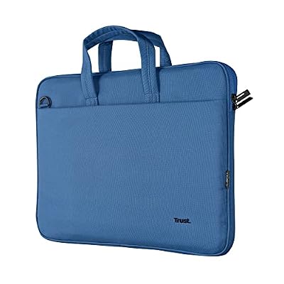 Trust Bologna Slim Borsa per Laptop fino a 16 Pollici con Tracolla, Blu