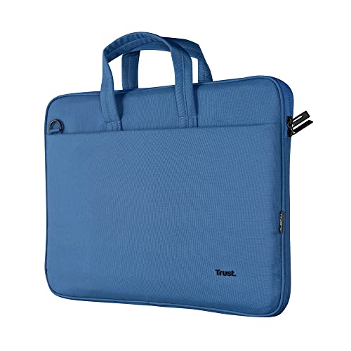 Trust Bologna Slim Eco Borsa per Laptop fino a 16', Borsa per Laptop Sostenibile in Plastica...