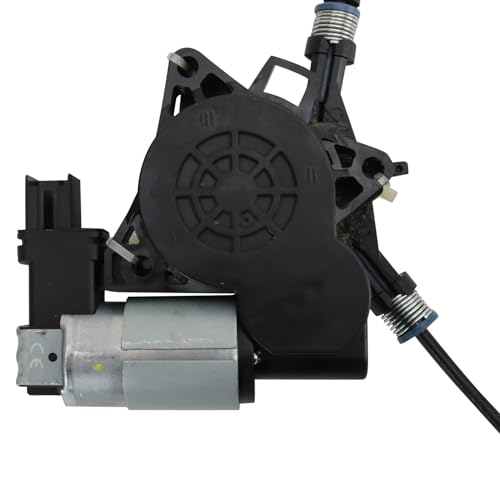 Image of TRQ Rear Right Power Window Regulator & Motor Assembly Passenger Side Compatible with 2007-2015 Mazda CX-9