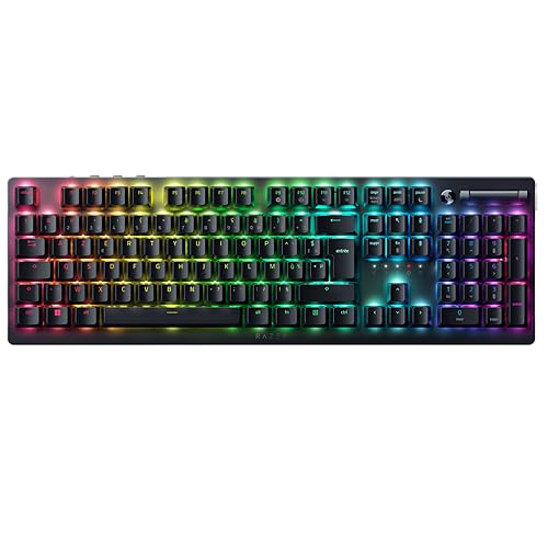 Razer DeathStalker V2 Pro (Switches Rouges) - Clavier Gamer Optique Sans-Fil à Profil Bas...