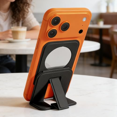 Support smartphone pliable magnétique pour stabiliser vos vidéos sur table - 3
