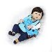 Reborn Baby Dolls Silicona Suave 57 cm / 22.4 Pulgadas Realista Realista Hecho a Mano Body Touch Real Muñeca de Silicona Suave Niños Juguete Cumpleaños