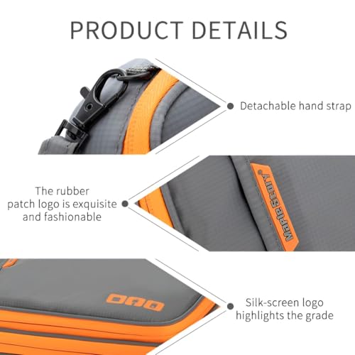 oddpod™ Portable Electronic Accessories Travel case/Multi-Function Digital Accessories Storage Organizer for iPad,Cables,Power,USB Flash Drive, Charger and More (Medium) 4 41zKrWNoVrL
