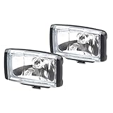 Tipo lampada: H3 HELLA 1FB 010 951-821 FF/Alogeno-Kit faro di profondità, Comet FF 450, 12V, rettangolare, Montaggio, esterno, Lente diffusore cristallina, colore diffusore luce trasparente, Quantità 2