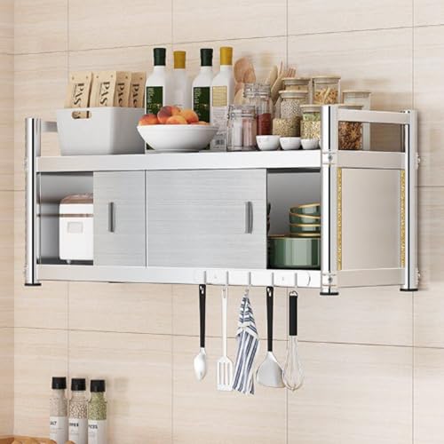Installazione a parete, salvaspazio e facile da installare. Libreria rettangolare a parete. Il design a parete consente di risparmiare spazio sul pavimento ed è facile da installare, ottimizzando la disposizione degli spazi. Mensola a muro aperta. Mensola decorativa moderna. Ideale per cucine di piccole dimensioni.