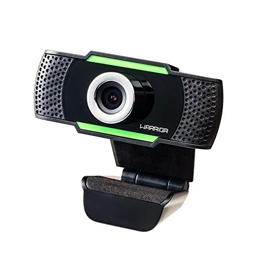 Webcam Gamer Warrior Maeve 1080P Preto - AC340