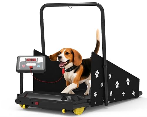 Petbobi Dog Treadmill for Small & Medium Dogs- Quiet...