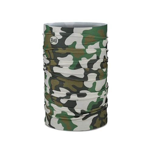 Image of BUFF CoolNet UV Neck Gaiter, UPF 50 Sun Protection, Breathable, Versatile, Quick Dry Face Mask, Multi-Colored, Adult Size