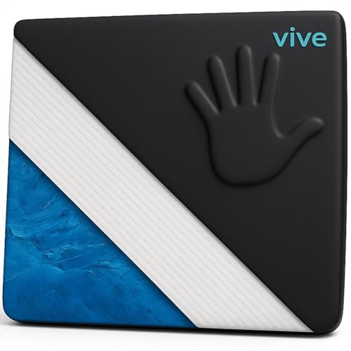 Vive Wheelchair Cushion - Gel Seat Pad for Coccyx, Orthopedic Back Support, Sciatica & Tailbone Pain Relief - Waterproof Cover + 4 Layer Foam Support and Comfort - for Pressure Sores and Ulcers