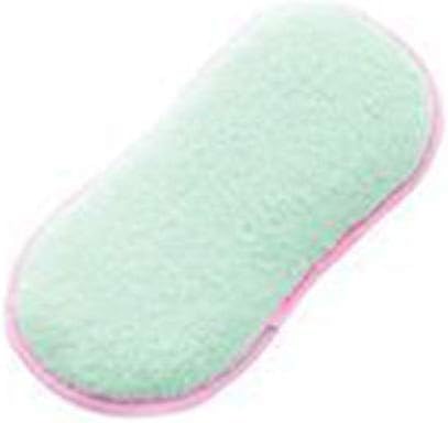 Qianming 3Pcs Antibacterial Kitchen Scouring Pads Double Sided Scrubbing Sponges Scourer Non Odor Dish Scrubber Brush, Great for Non Stick Pans Pots Cookware