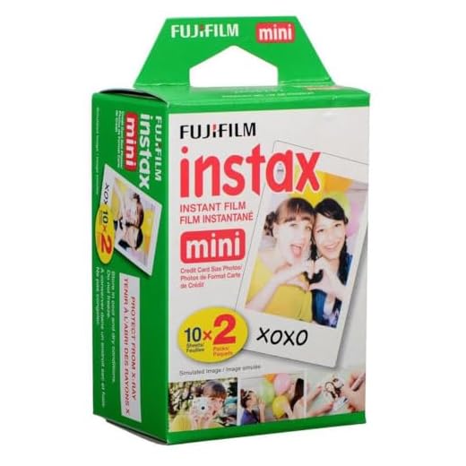 Fujifilm Instax Mini Instant Film, 10 Sheets of 5 Pack × 2 (100 Sheets)