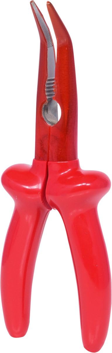 KS Tools 117.1719 - Alicate semirredondo Classic para 1000 V, curvado (tamaño: 200 mm)
