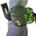 SHERPA THERAPY Large Ice Packs for Injuries Reusable Wrap with Straps - Soft Gel Hot and Cold Packs for Injuries, Hip, Shoulder, Back Pain Relief - 12" x 15" - Green