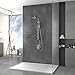 Lanikai Rain Shower Head with Handheld Spray Combo - 1028-CH, Polished Chrome - 8