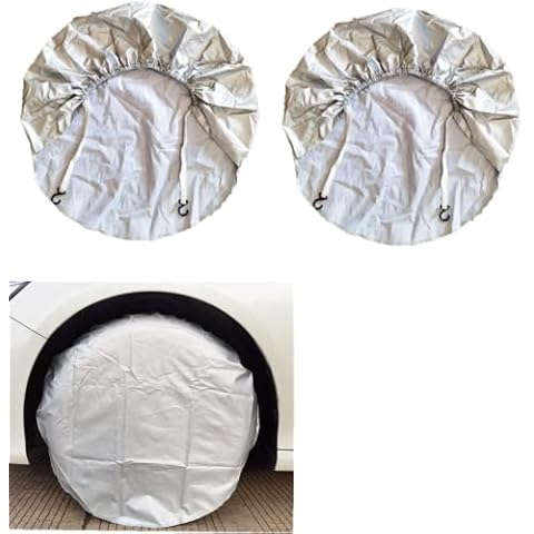 Paquete de 2 Cubiertas para Llantas - Protector de Rueda de llanta, SUV, RV Cover
