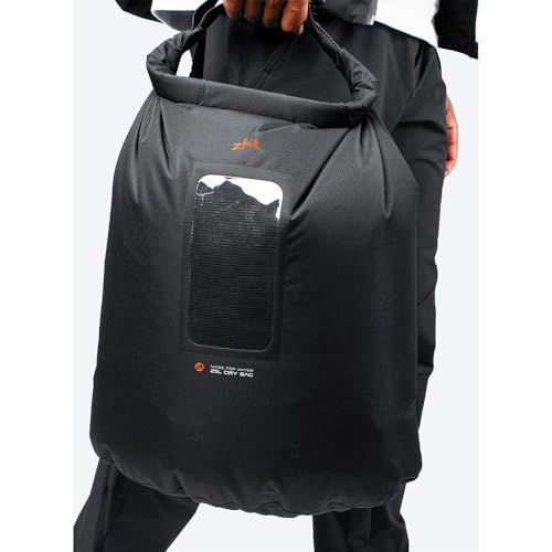 Zhik 25L Bolsa seca con cierre roll top modelo LGG0420 - Negro miniatura 4