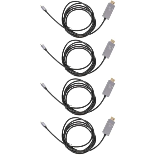 Cable USB C para video en monitor externo para MacBook Pro de diseño y edición 4 piezas