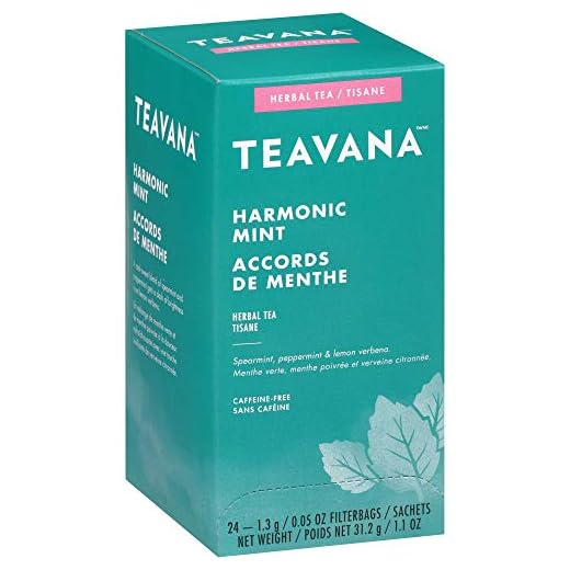 Teavana Harmonic Mint Herbal Tea,24 count,1 pack