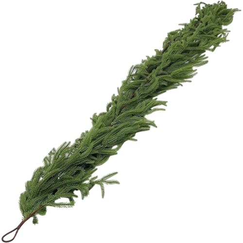Guirlande de pin artificiel souple 180 cm pour decoration interieure de Noel - 2