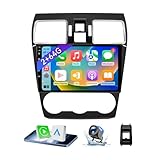 ZHNN Android 13 Car Radio Compatible with Subaru Forester WRX Impreza STi 2016 2017 2018, 9' 2+64G Touch Screen Car Stereo with Wireless CarPlay Android Auto/WiFi/Bluetooth/GPS/Backup Camera