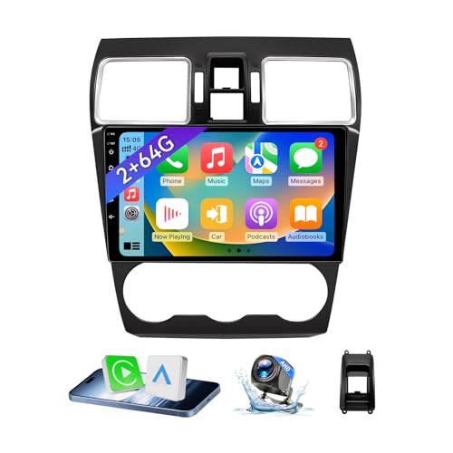 Navigation/GPS Antenna Changes SD Card Exchange Program Information - 2013 Subaru BRZ 6 ZHNN Android 13 Car Radio Compatible with Subaru Forester WRX Impreza STi 2016 2017 2018, 9' 2+64G Touch Screen Car Stereo with Wireless CarPlay Android Auto/WiFi/Bluetooth/GPS/Backup Camera