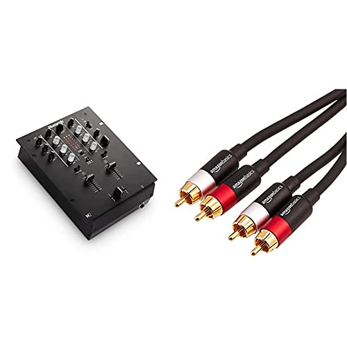 Product 1: Connessioni complete - Due ingressi phono/linea selezionabili RCA, due ingressi di linea RCA, un ingresso microfonico da ¼”, uscite master e record RCA e uscita cuffie da ¼”