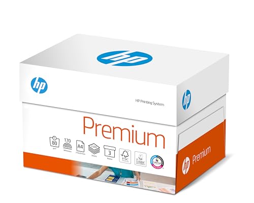 HP Druckerpapier Premium CHP850 TrioBox: 80g, A4, 1500 Blatt (3x500),extraglatt, weiß - intensive Farben, scharfes Schriftbild