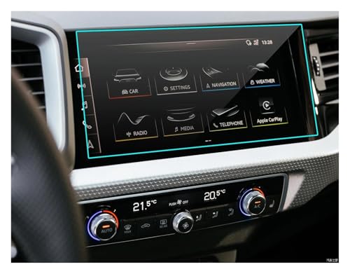 Film protecteur d'écran de navigation PET pour trajets en Audi A1 Sportback 2019