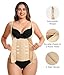 Eleady Women's Underbust Corset Waist Trainer Cincher Steel Boned Body Shaper Vest with Adjustable Straps (M, Beige)