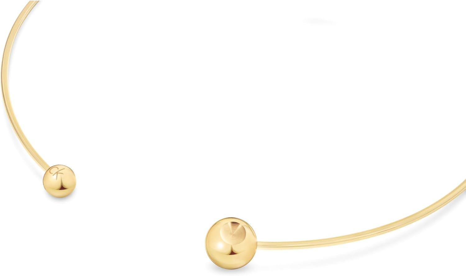 Calvin Klein Women’s Sculptural Bubbles Choker Necklace, Stainless Steel - Contemporary Fashion for Everyday Wear - Gift for Her