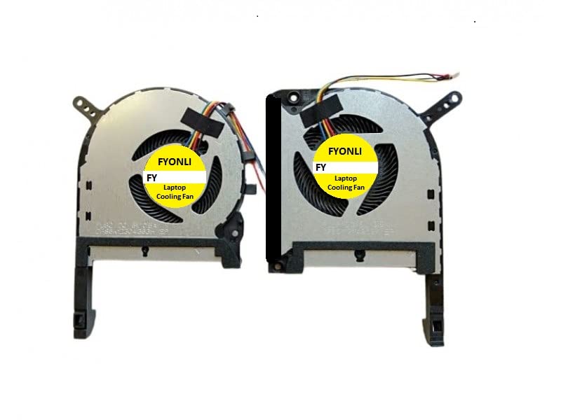 FYONLI CPU & GPU fan for Asus TUF Gaming FX506LH-HN004W (Pair L+R) (B0C34HD628) Amazon Price History, Amazon Price Tracker