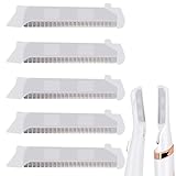 5-Count Replacement Heads for Finishing Touch Flawless Dermaplane Glo Facial Exfoliation Blade，New Upgrade - Installs More Snugly