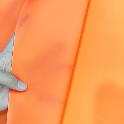 Miniatura 7 de Rollo de vinilo de PVC de gelatina de 11.8 x 53 pulgadas, suave, de color liso, impermeable, tela de PVC para esterilla, lazos para el cabello,