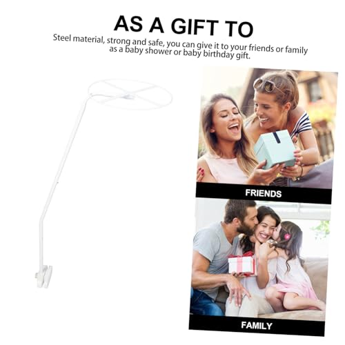 ifundom 1 Conjunto suporte mosquiteiro infantil berço cama berço de bebe porta mosquiteiro rede para