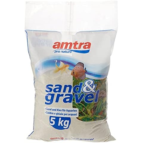 Arena de Acuario Amtra Cuarzo Blanco Fino 5kg Cover