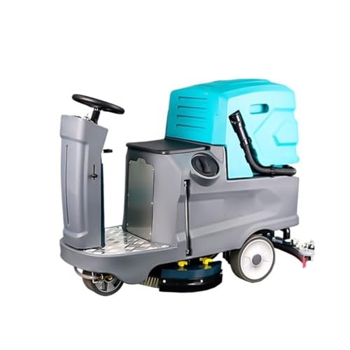barredora eléctrica motorizada Conducción de fregadora de pisos, almacén, rociador, aspiradora, centro comercial, taller de fábrica, camión trapeador barredora de pisos industrial pequeña
