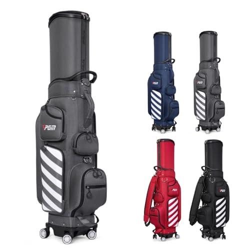 ROFBIHG �L���f�B�o�b�O �X�|�[�c�S���t�o�b�O �y�� Golf Bag ��e�� ���@�\ ���S�҂ɂ��K���Ă��܂� �ԗ֕t�� 8�������g �R���p�N�g���[ 4�F �����Y ���f�B�[�X �h���S���t�N���u�P�[�X(Gray)