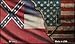 Mississippi/American Flag Novelty Metal Magnet M-12403