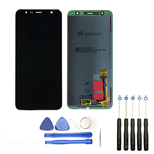 Visiodirect® Ecran Complet: Vitre Tactile + Ecran Compatible avec Samsung Galaxy J6 Plus J4 Plus J6+ / J4+ Taille 6