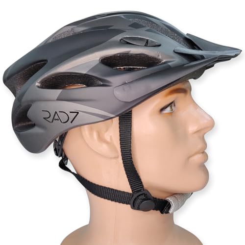 Capacete Ciclismo Bike Mtb Speed Skate Patinete E-bike esportivo (PRETO/GRAFITE)