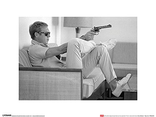 Time Life (Steve McQueen - Takes Aim 30 x 40 cm Toile Imprimée