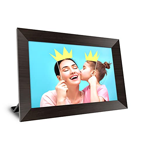 WiFi Digital Picture Frame 10 inch, Digital Photo Frame WiFi with App, 1280×800 IPS HD Touch Screen, Quad Core, 16GB Storage with SD, Photos and Videos Sharing via WiFi & Frameo App, Auto-Rotate WiFi Digital Picture Frame 10 inch, Digital Photo Frame WiFi with App, 1280×800 IPS HD Touch Screen, Quad Core, 16GB Storage with SD, Photos and Videos Sharing via WiFi & Frameo App, Auto-Rotate