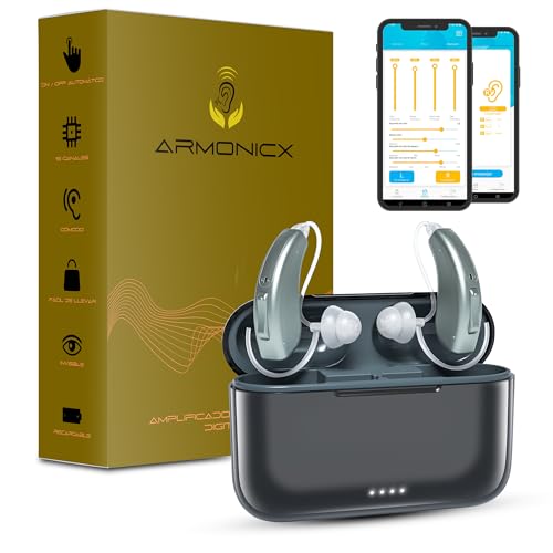 Amplificador Auditivo Recargable - Amplificador de...